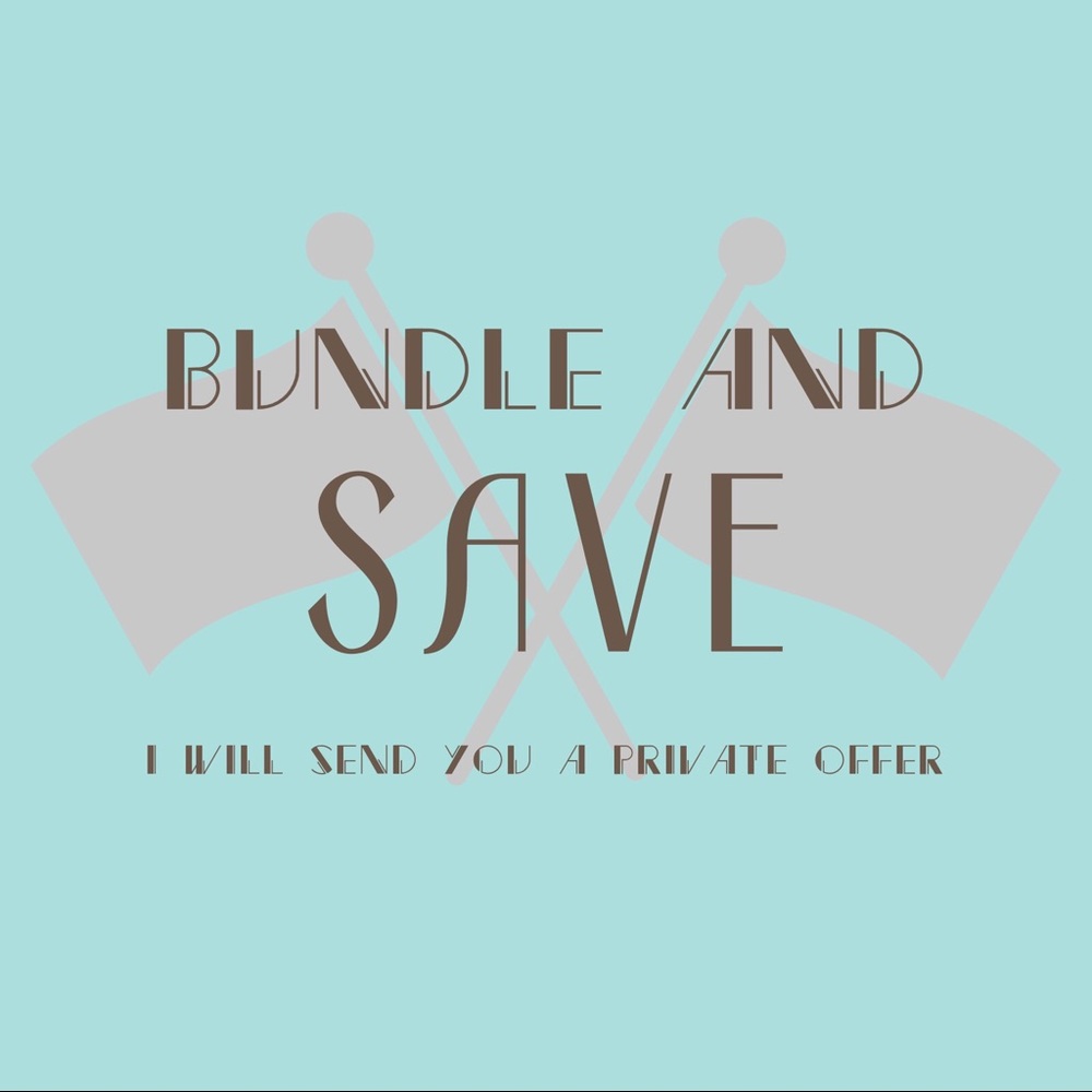 Bundle 2 or more items and SAVE